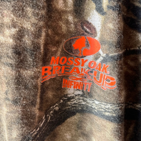MOSSY OAK BREAK UP INFINITY PATTERN MENS TEE 2XL pre-owned - Picture 3 of 8
